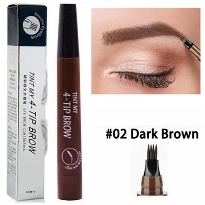 4-Tip Precise Brow Tint Pen