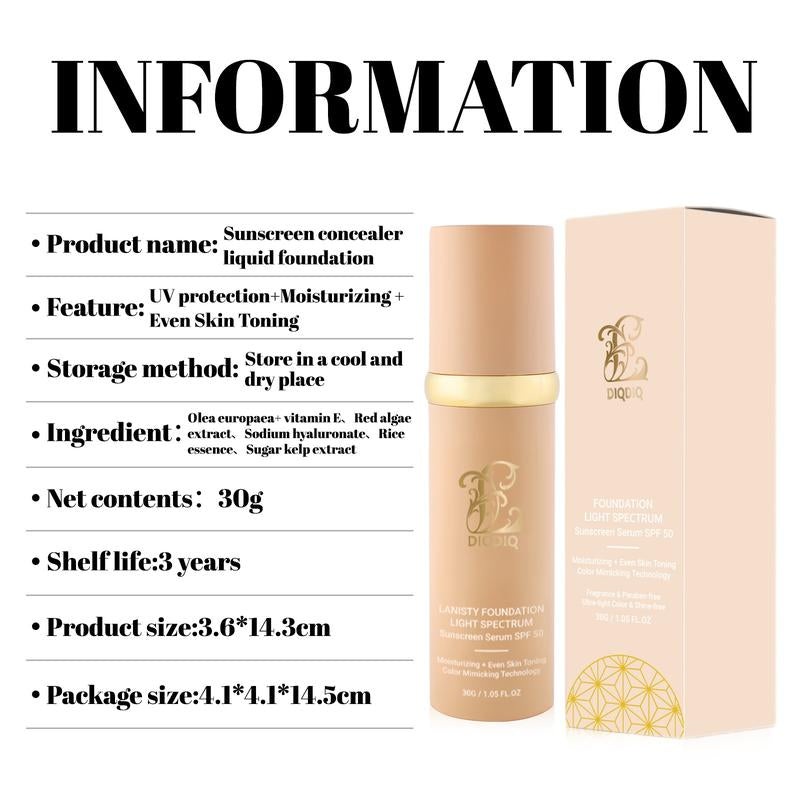 4-in-1 Full Coverage Foundation SPF 50+