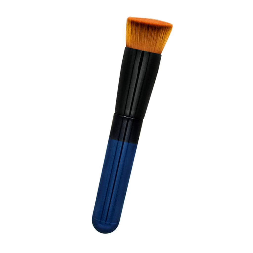 Angled Flat Foundation Brush High-Density Synthetic Hair Makeup Blending Brush for Women