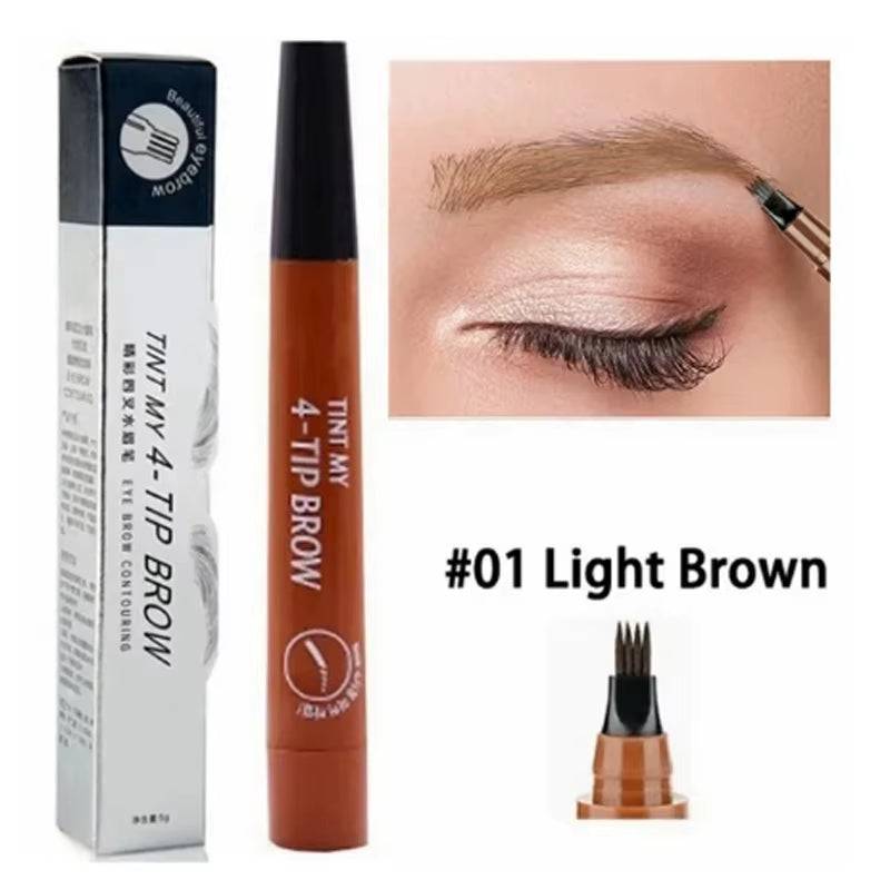 4-Tip Precise Brow Tint Pen